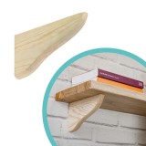 2x Konsole, Regalhalter, Regalkonsole, Regalsystem, Wandkonsole - WDP Velano - 1