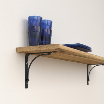 Regalhalter, Regalkonsole Dekorative - Stahl - BOW Velano - 7