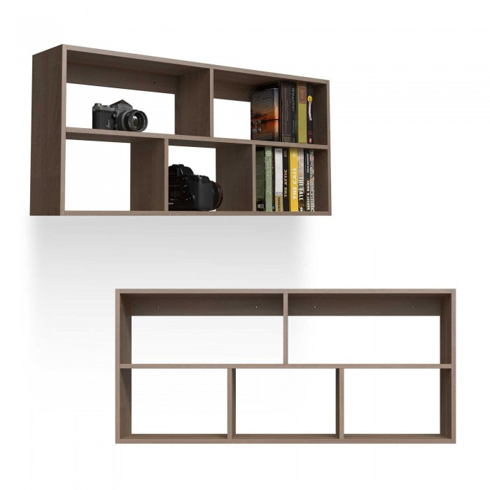 Modulares Hängeregal – Bücherregal / Wandregal FTS 7 INTEGRI - 4