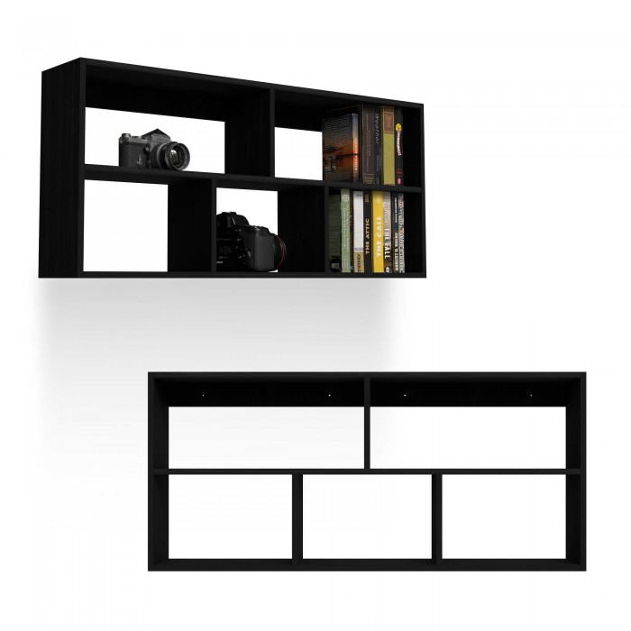 Modulares Hängeregal – Bücherregal / Wandregal FTS 7 INTEGRI - 7