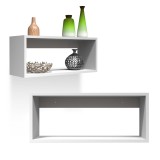 Modulares Hängeregal – Bücherregal / Wandregal FTS-5 INTEGRI - 1