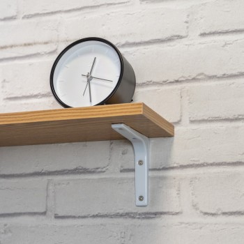 Stegkonsole, Regalhalter, Regalkonsole, Regalsystem - WSM Weiß Velano - 16