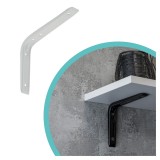 Stegkonsole, Regalhalter, Regalkonsole, Regalsystem - WSB Weiß Velano - 4