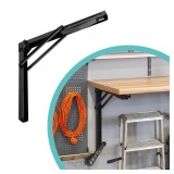 Regalhalter, Regalkonsole gefaltet - verstärkt - WSF Velano - 1