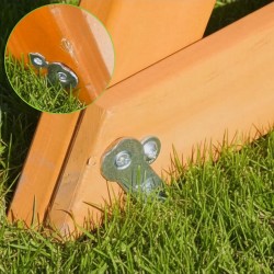 Gartenspielplatz für Kinder – Holzschaukel für 3 Personen Funland I GRINDI - 8