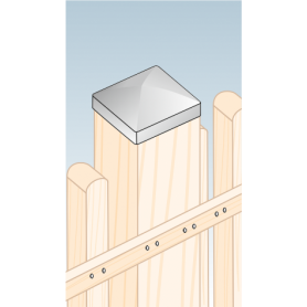 Pfostenkappe - DK 70x70x1,0 DMX - 2