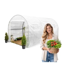 Folientunnel, Gartengewächshaus - IRIS II - 2x4,5M