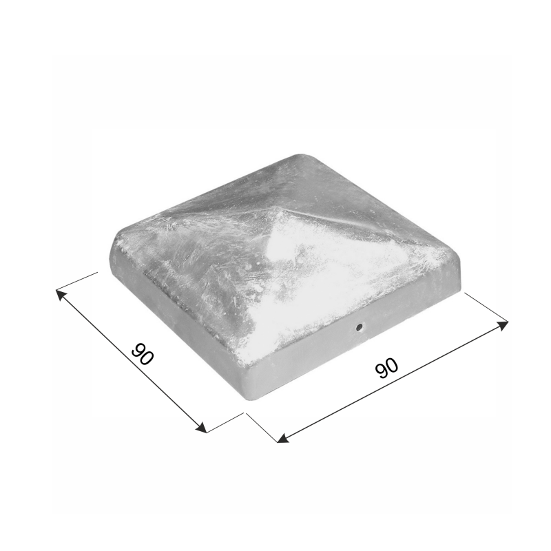 Pfostenkappe - DK 70x70x1,0 DMX - 6