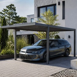 Aluminium-Carport – SAMOS I 500x300x230 anthrazit