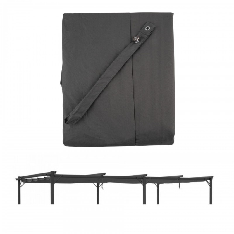 Dachbespannung für Pergola Irda IV 290x590 – Grau GRINDI IN THE GARDEN - 1