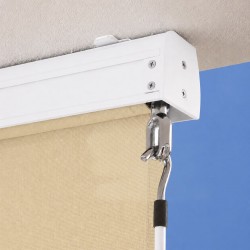 Senkrechtmarkise Außenrollo Sonnenschutzrollo 160x250 - Solano II, Beige