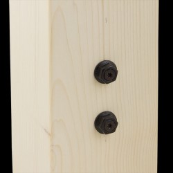 Dekorativ Schraube Holzverbinder Lochwinkel Winkel mit CE - SDCS