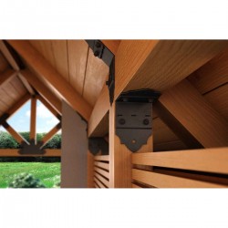 Dekorativ Verbinder Winkelverbinder Holzverbinder Lochwinkel Winkel mit CE - SDKL