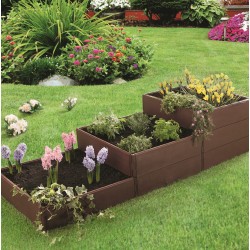 Rasenkante Gartenpalisade, braun - GOP 6