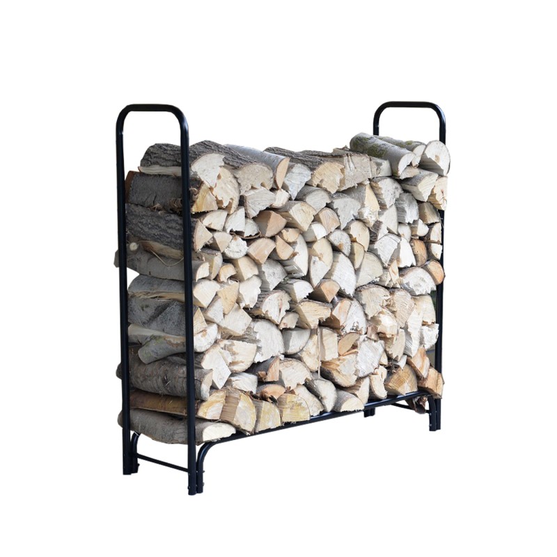 Kaminholzständer Brennholzregal 120x35,6x120 - Silvam I