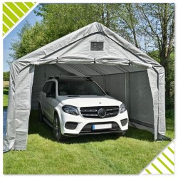 Garagenzelt Carport PE 300x400x274 grau - NG 1