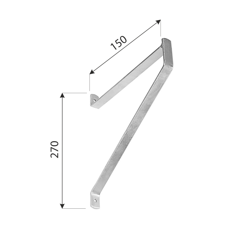 Wandhaken, Gerätehaken, Wandhalter, Garagen haken - HMUN Velano - 4