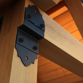 Dekorativ Verbinder Holzverbinder Lochwinkel Winkel mit CE - Z-Typ - SDLZ DMX - 2