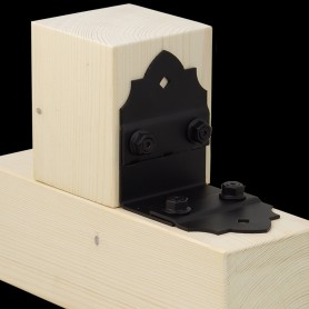 Dekorativ Verbinder Winkelverbinder Holzverbinder Lochwinkel Winkel mit CE - SDKL DMX - 2