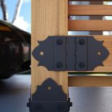 Dekorativ Verbinder Flachverbinder Holzverbinder Lochwinkel Winkel mit CE - SDLPA DMX - 5