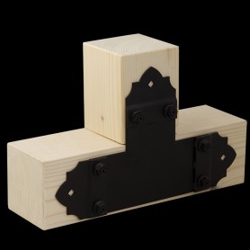 Dekorativ Verbinder Flachverbinder Holzverbinder Lochwinkel Winkel mit CE - SDLPB DMX - 3