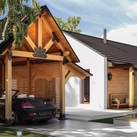 Dekorativ Verbinder Flachverbinder Holzverbinder Lochwinkel Winkel mit CE - SDLPF DMX - 4