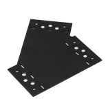 Dekorativ Verbinder Flachverbinder Holzverbinder Lochwinkel Winkel mit CE - SDLPF DMX - 1