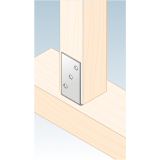 Aufschraubhülse Bodenhülse Pfostenträger Stützenfuß - PSO Feuerverzink GRUNDLINE - 16 Aufschraubhülse Bodenhülse Pfostenträger Stützenfuß - PSO Feuerverzink GRUNDLINE - 16
