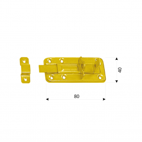 Riegel Schlossriegel Türschlossriegel Türriegel - WZTW DMX - 2