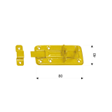 Riegel Schlossriegel Türschlossriegel Türriegel - WZTW DMX - 2