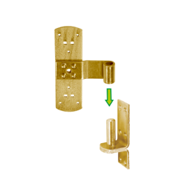 Fensterladen Mittelband Ladenband Fensterband - ZR DMX - 2
