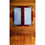 Fensterladen-Winkelband Fensterband links+rechts - ZN DMX - 4