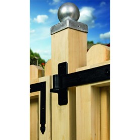 Ladenband Torband Ladenbänder Scharnier - Schwarz ZP DMX - 18