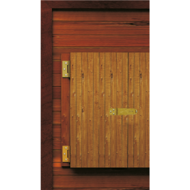 Sicherheitsüberfalle mit Öse Überfallscharnier Scharniere - ZZK DMX - 2