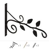 Blumenhalter, Wandblumenhalter, Blumentopfhalter - UK 5 Blätter 230x320 Velano - 1