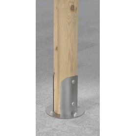 Stützenfuß Pfostenträger Pfostenanker - Feuerverzinkt - PSPOD GRUNDLINE - 13