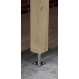 Stützenfuß Pfostenträger Pfostenanker - Feuerverzinkt - PMF GRUNDLINE - 5