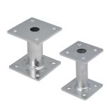 Stützenfuß Pfostenträger Pfostenanker - Feuerverzinkt - PMF GRUNDLINE - 9