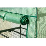 Foliengewächshaus Treibhaus Pflanzenhaus - mit 4 Gitterböden 70x50x158 Grindi - 7