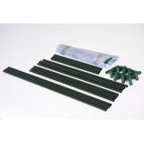 Tomaten Foliengewächshaus Treibhaus Pflanzenhaus - 50x100x150 - Transparent Grindi - 10