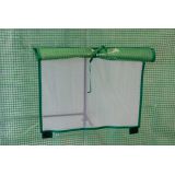 Tomaten Foliengewächshaus Treibhaus Pflanzenhaus - 200x78x130/150 - Grün Grindi - 8