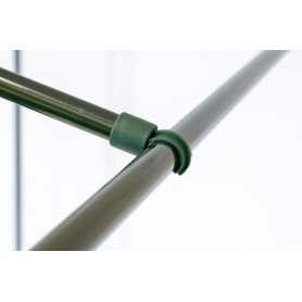 Tomaten Foliengewächshaus Treibhaus Pflanzenhaus - 200x78x130/150 - Grün Grindi - 11