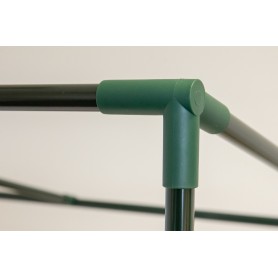 Tomaten Foliengewächshaus Treibhaus Pflanzenhaus - 200x78x130/150 - Grün Grindi - 13