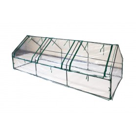 Foliengewächshaus Treibhaus Pflanzenhaus - für Blumen 270x92x92 Grindi - 1