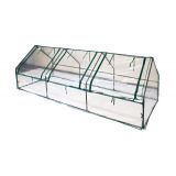 Foliengewächshaus Treibhaus Pflanzenhaus - für Blumen 270x92x92 Grindi - 1