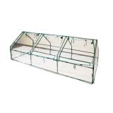 Foliengewächshaus Treibhaus Pflanzenhaus - für Blumen 270x92x92 Grindi - 10