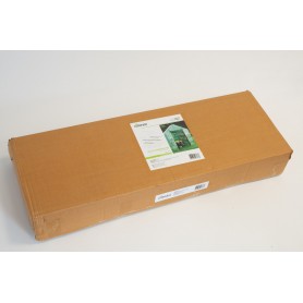 Foliengewächshaus Treibhaus Pflanzenhaus mit Regal - 143x143x195 - Grün Grindi - 14