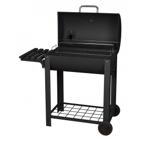 Gartengrill Thomas mit Thermometer - 97,5x52x114 Fass Grindi - 2