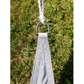 Sonnensegel Sonnenschutz Sonnendach UV-Schutz - rechteckig - grau Grindi - 2