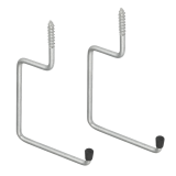WANDHAKEN, GARAGEHALTER, GERÄTEHAKEN, GARAGEN HAKEN - HW Velano - 1